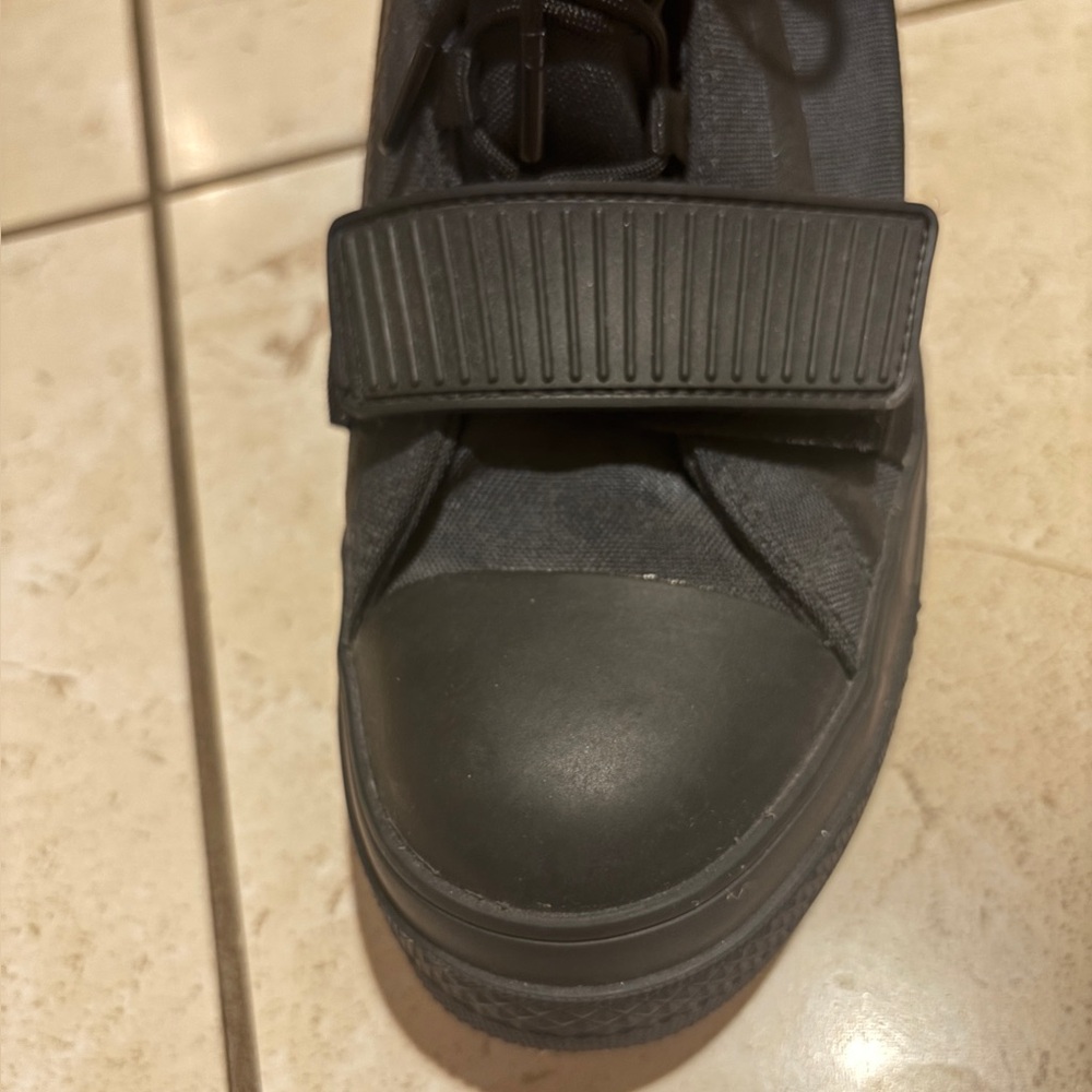 Converse Black Lace-Up Women's Boots - Picture 7 of 9